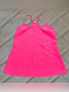 J. Crew Factory Neon Pink Racerback Camisole